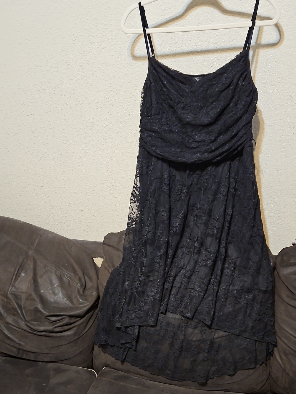 Love Reign Black Lace Midi Dress